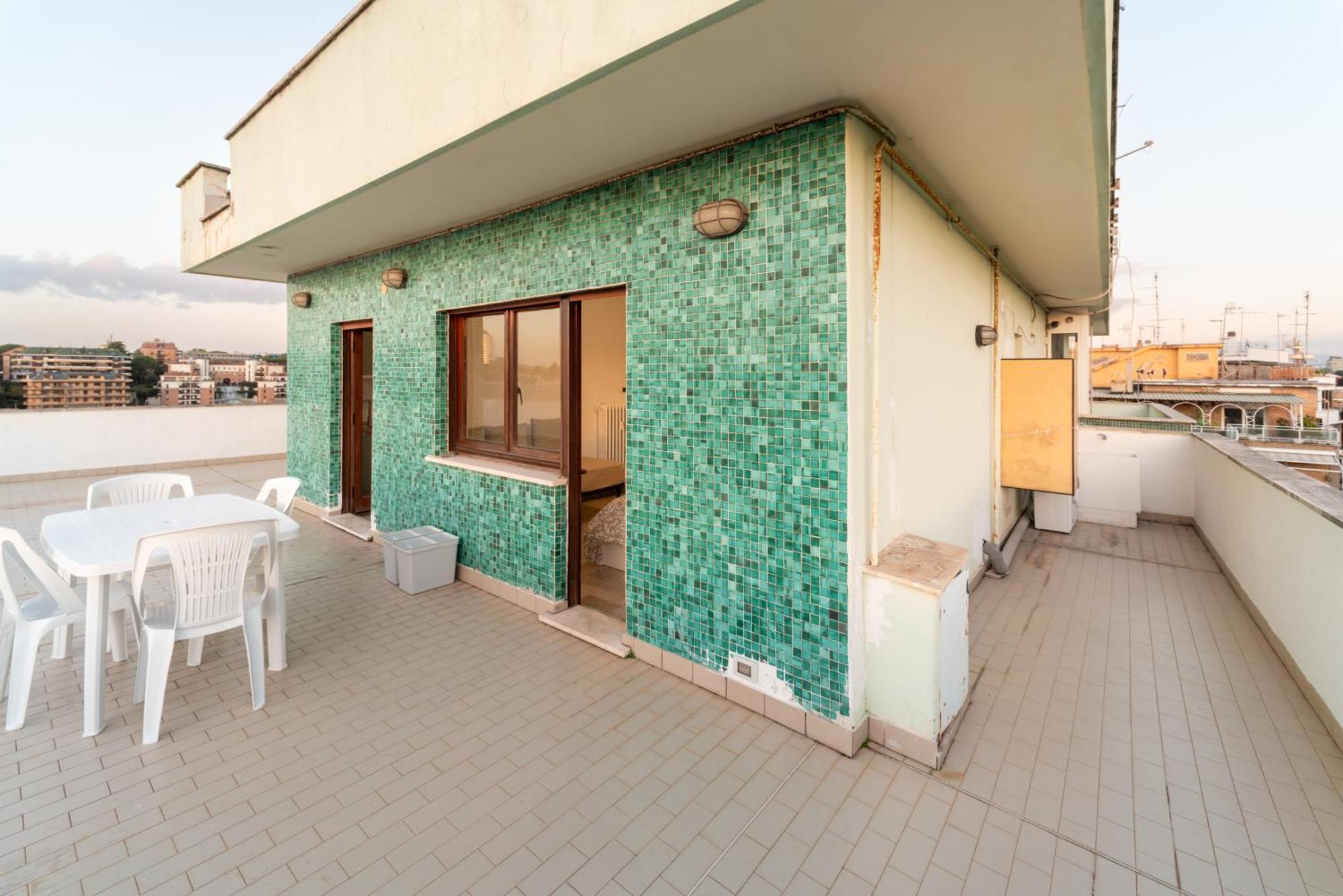 Eur - Penthouse Apartman Róma Kültér fotó